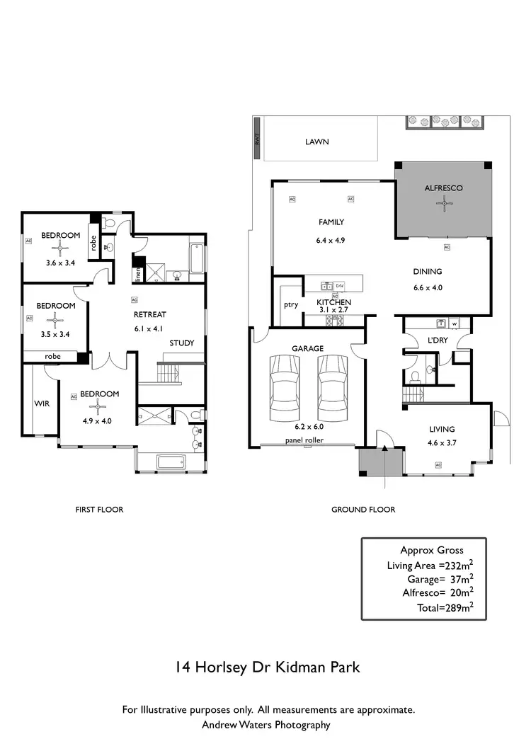 Floorplan of Homely house listing, 14 Horsley Drive, Kidman Park SA 5025