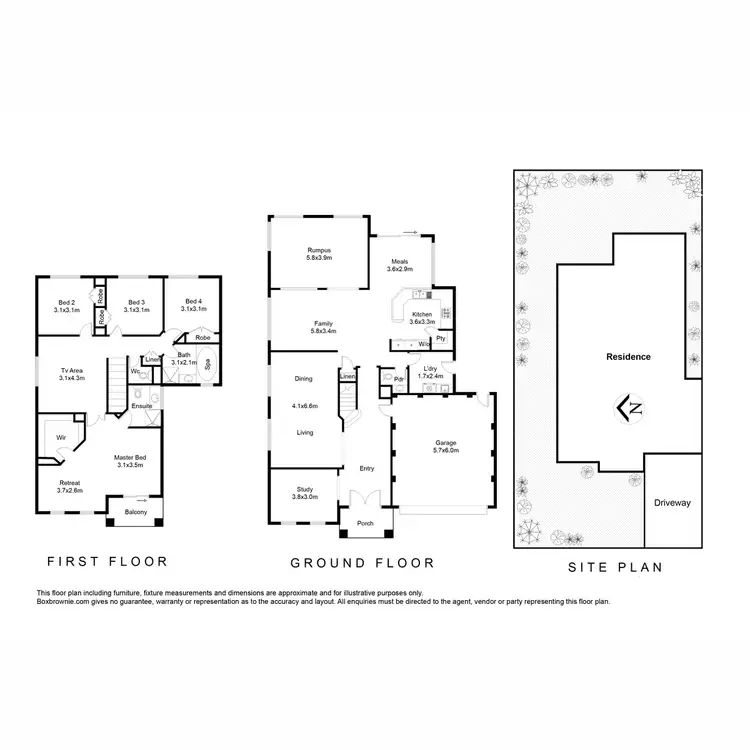 Floorplan of Homely house listing, 20 Sumner Crescent, Point Cook VIC 3030