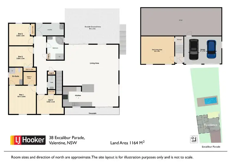 Floorplan of Homely house listing, 38 Excalibur Parade, Valentine NSW 2280