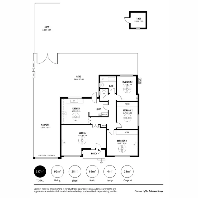 Floorplan of Homely house listing, 16 Tarton Road, Holden Hill SA 5088
