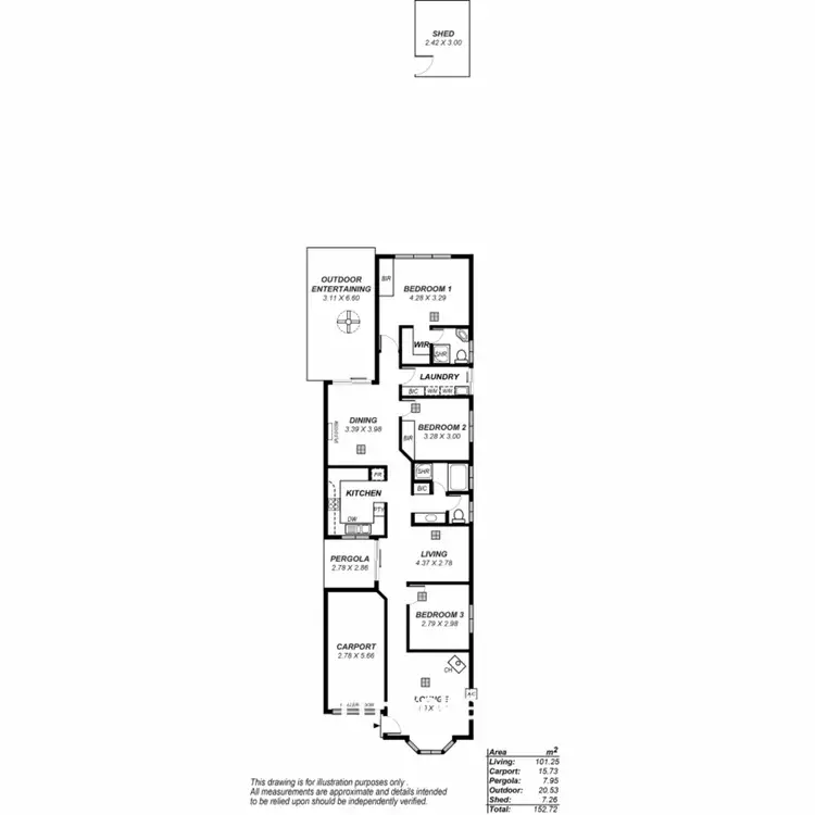 Floorplan of Homely house listing, 2/6 Graham Avenue, Holden Hill SA 5088