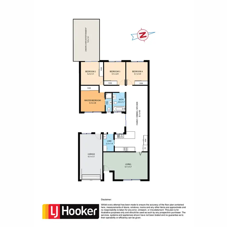 Floorplan of Homely house listing, 15a Martina Street, Plumpton NSW 2761