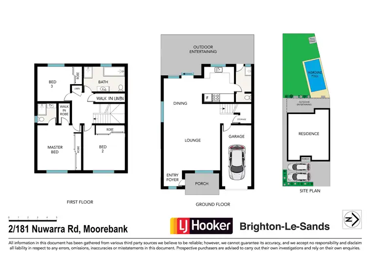 Floorplan of Homely house listing, 2/181 Nuwarra Road, Moorebank NSW 2170