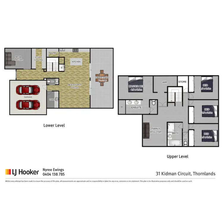 Floorplan of Homely house listing, 31 Kidman Circuit, Thornlands QLD 4164
