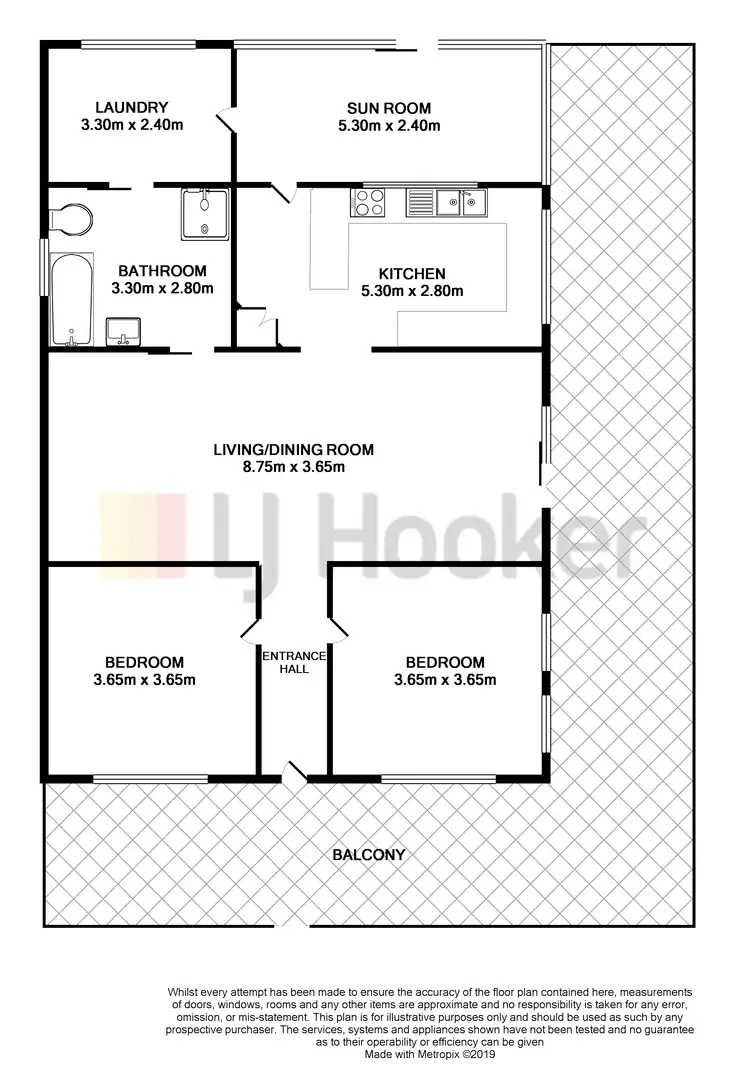 Floorplan of Homely house listing, 18 Sergeant Street, Cessnock NSW 2325