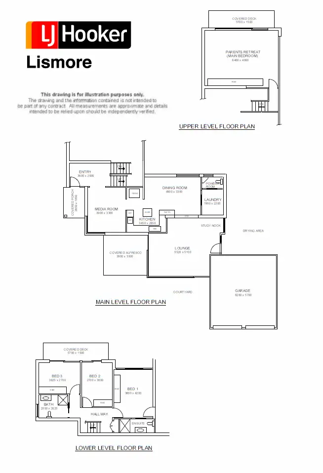 Floorplan of Homely house listing, 1 Robrown Drive, Lismore Heights NSW 2480