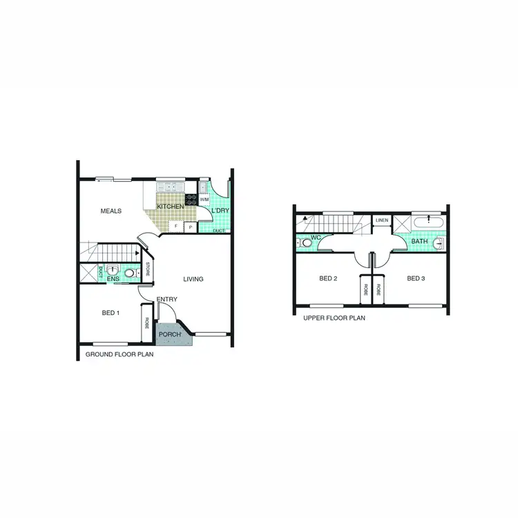 Floorplan of Homely townhouse listing, 35/54 Paul Coe Crescent, Ngunnawal ACT 2913