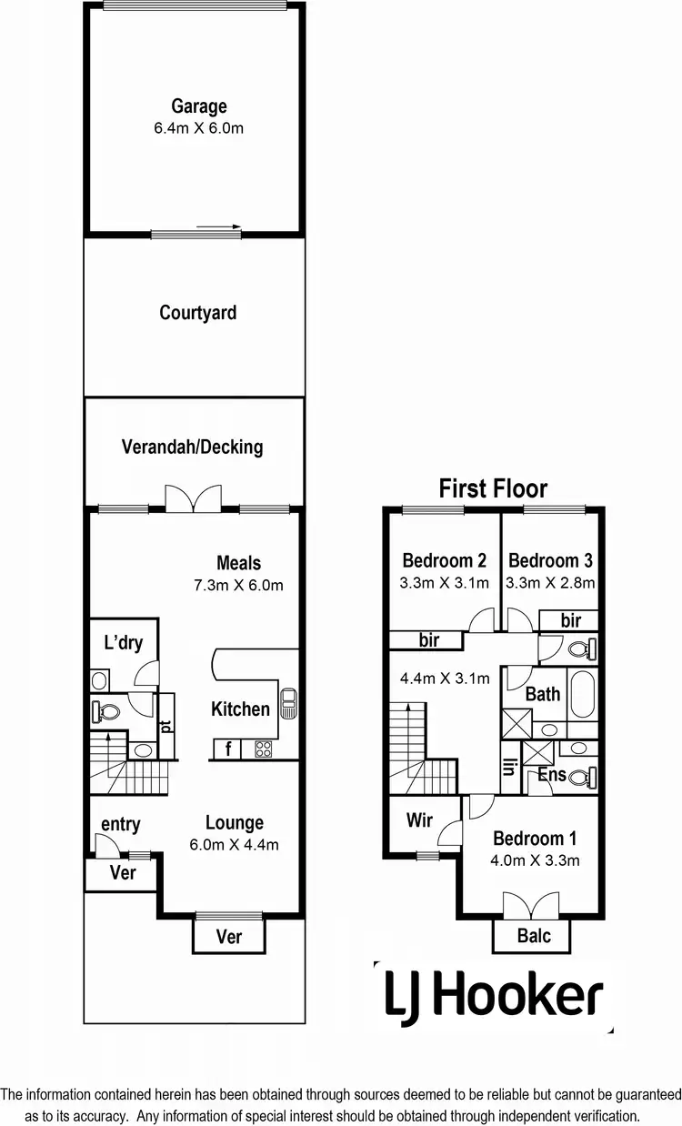 Floorplan of Homely house listing, 11 Tregutha Way, Newport VIC 3015