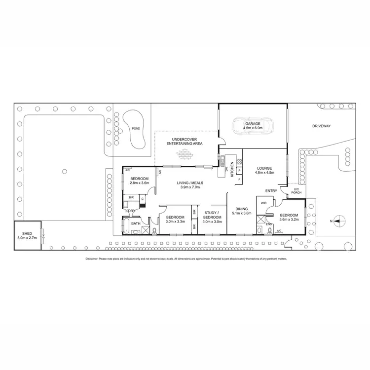 Floorplan of Homely house listing, 12 Dalkeith Drive, Point Cook VIC 3030