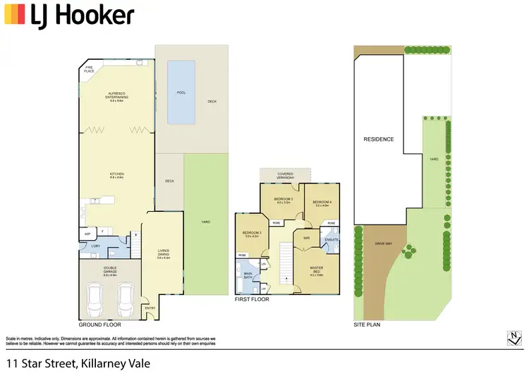 Floorplan of Homely house listing, 11 Star Street, Killarney Vale NSW 2261