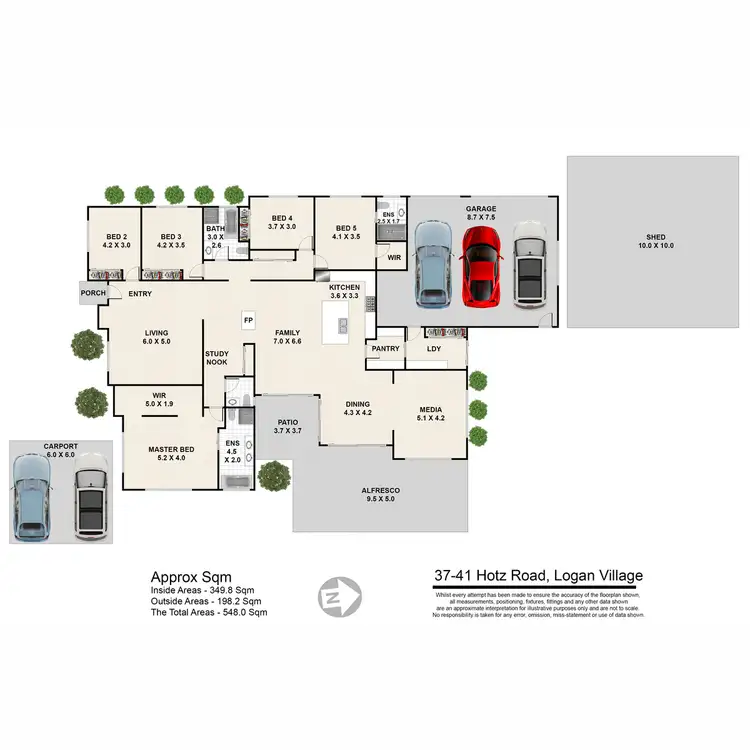 Floorplan of Homely house listing, 37-41 Hotz Road, Logan Village QLD 4207