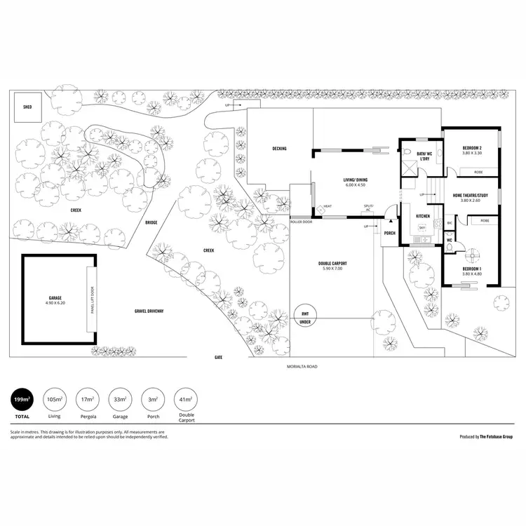 Floorplan of Homely house listing, 57a Morialta Road, Rostrevor SA 5073