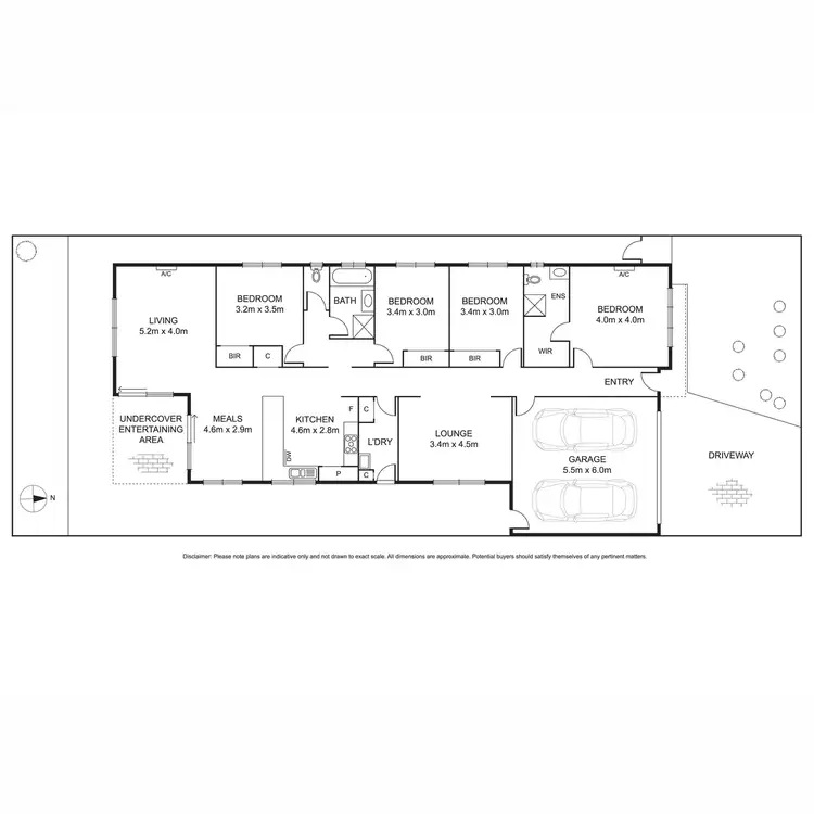 Floorplan of Homely house listing, 12 Garland Terrace, Point Cook VIC 3030