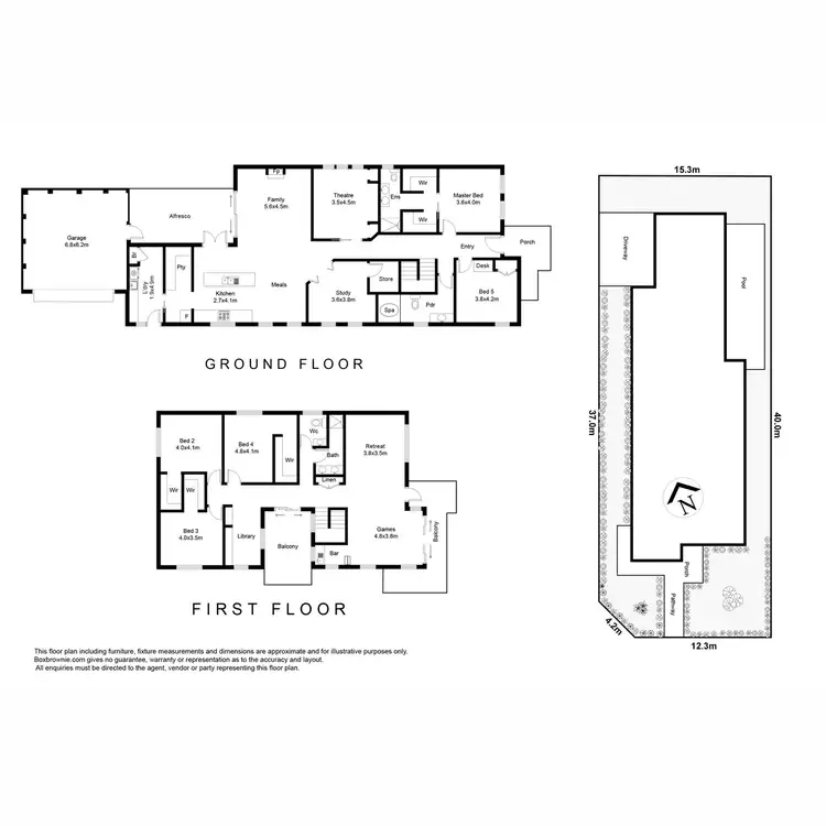 Floorplan of Homely house listing, 70 Scrubwren Drive, Williams Landing VIC 3027
