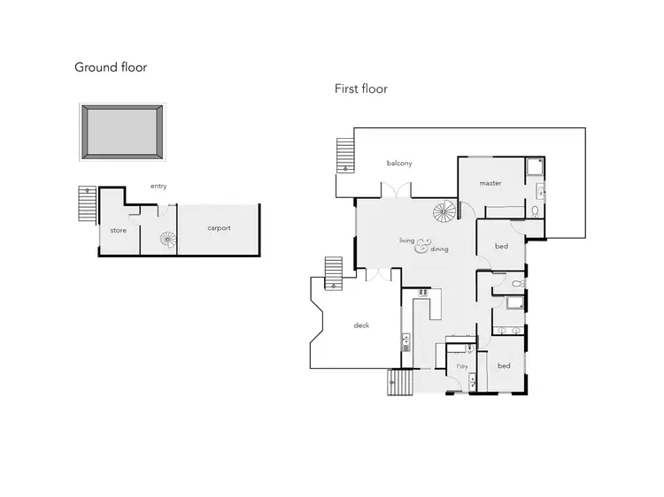 Floorplan of Homely house listing, 82 Hillview Crescent, Whitfield QLD 4870