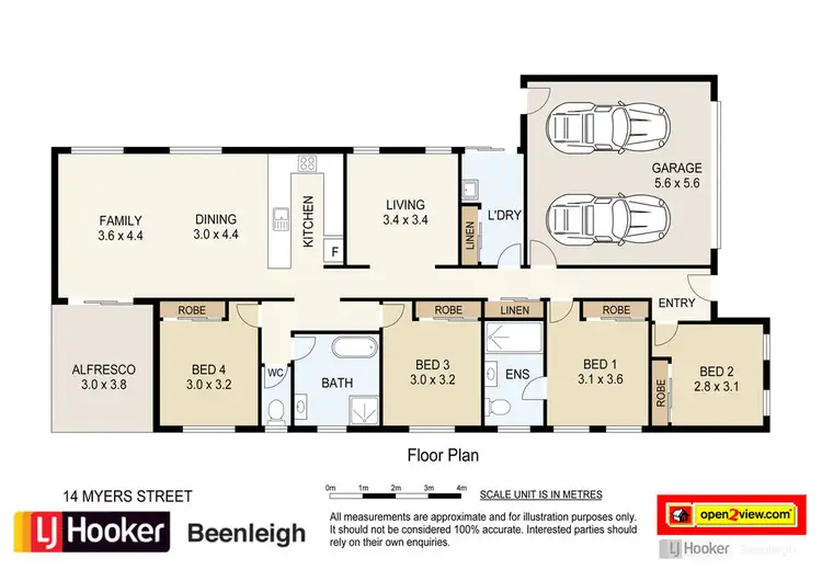 Floorplan of Homely house listing, 14 Myers Street, Yarrabilba QLD 4207