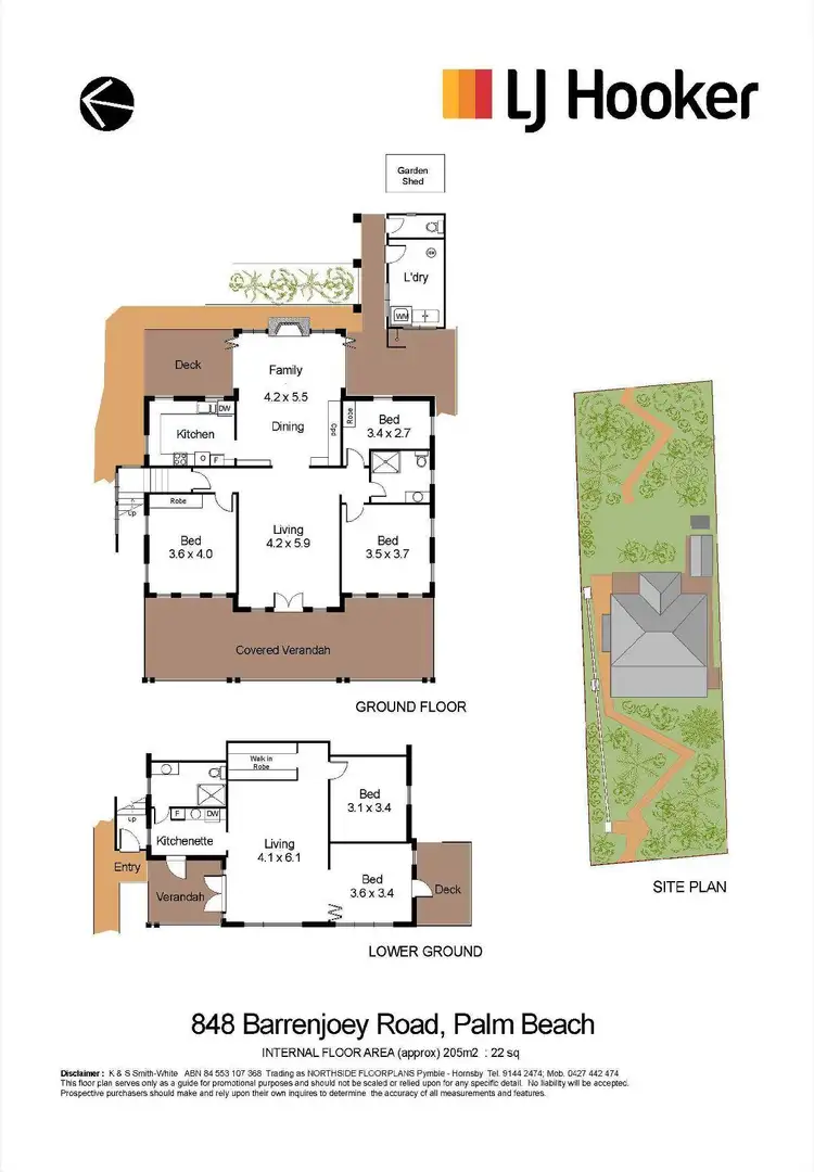 Floorplan of Homely house listing, 848 Barrenjoey Road, Palm Beach NSW 2108