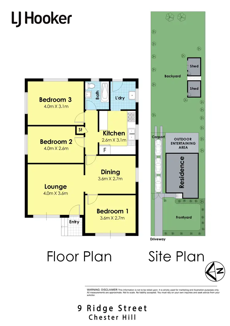 Floorplan of Homely house listing, 9 Ridge Street, Chester Hill NSW 2162