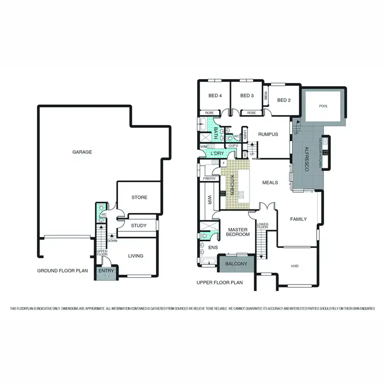 Floorplan of Homely house listing, 48 Drooka Crescent, Crace ACT 2911