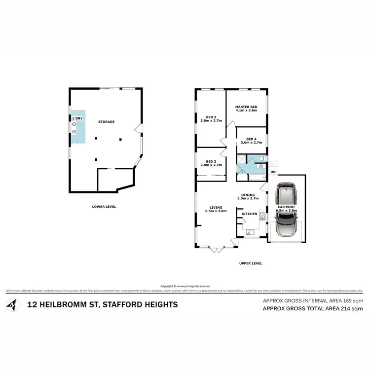 Floorplan of Homely house listing, 12 Heilbromm Street, Stafford Heights QLD 4053