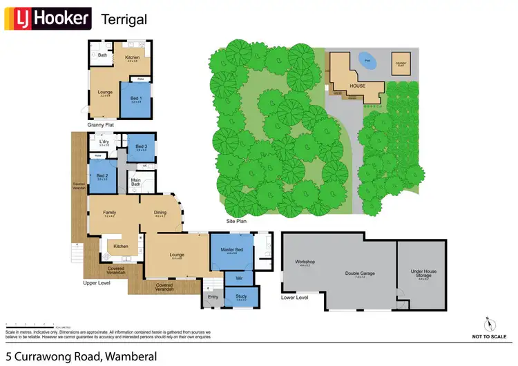 Floorplan of Homely rural property listing, 5 Currawong Road, Wamberal NSW 2260