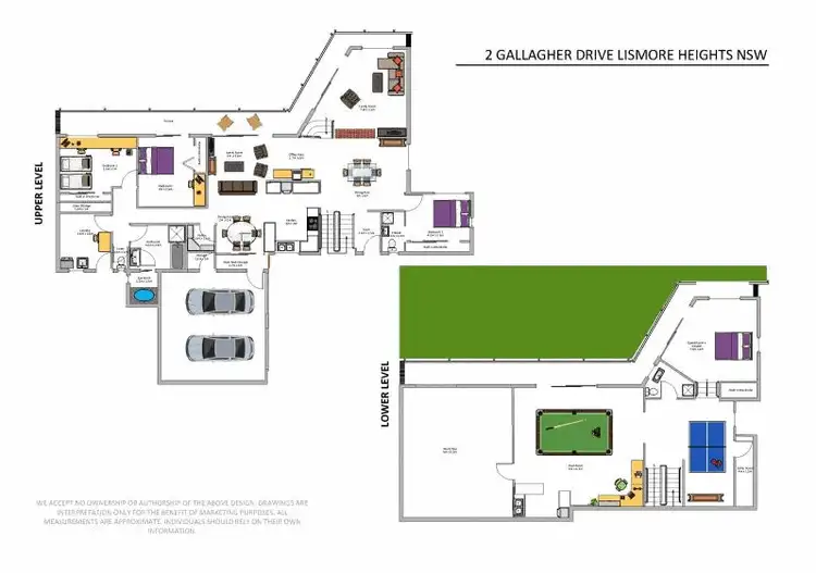 Floorplan of Homely house listing, 2 Gallagher Drive, Lismore Heights NSW 2480