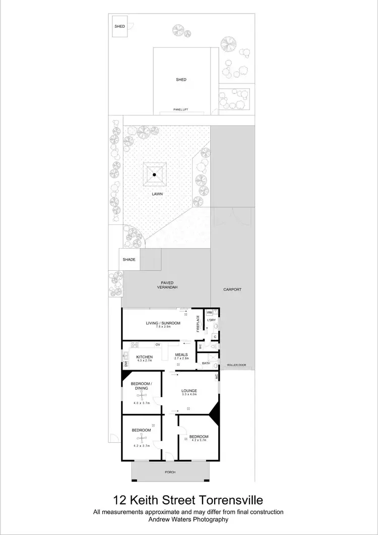 Floorplan of Homely house listing, 12 Keith Street, Torrensville SA 5031