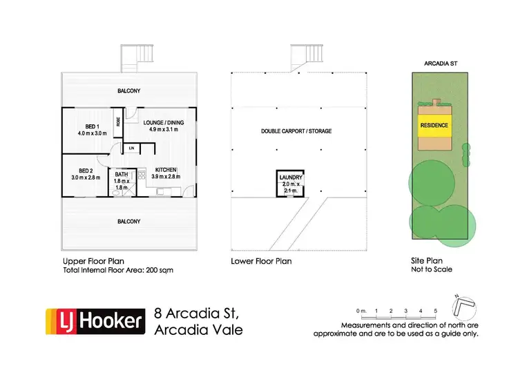 Floorplan of Homely house listing, 8 Arcadia Street, Arcadia Vale NSW 2283