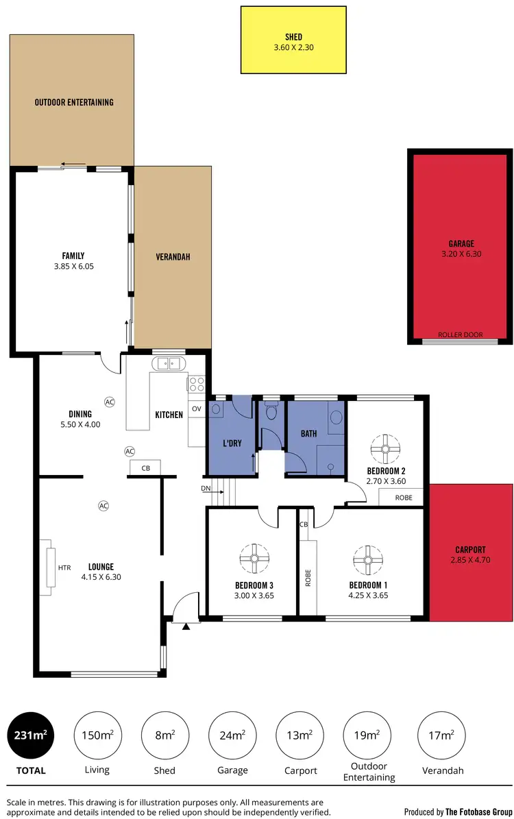 Floorplan of Homely house listing, 19 John Street, Seacliff Park SA 5049