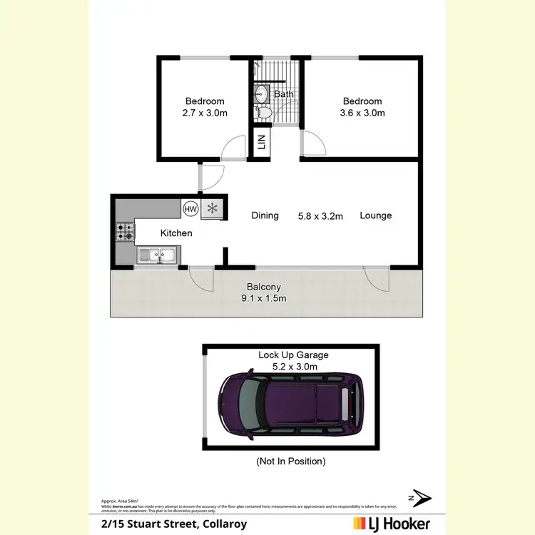 Floorplan of Homely apartment listing, 2/15 Stuart Street, Collaroy NSW 2097