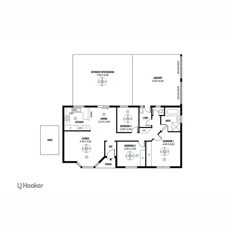 Floorplan of Homely house listing, 1/113 Gorge Road, Paradise SA 5075