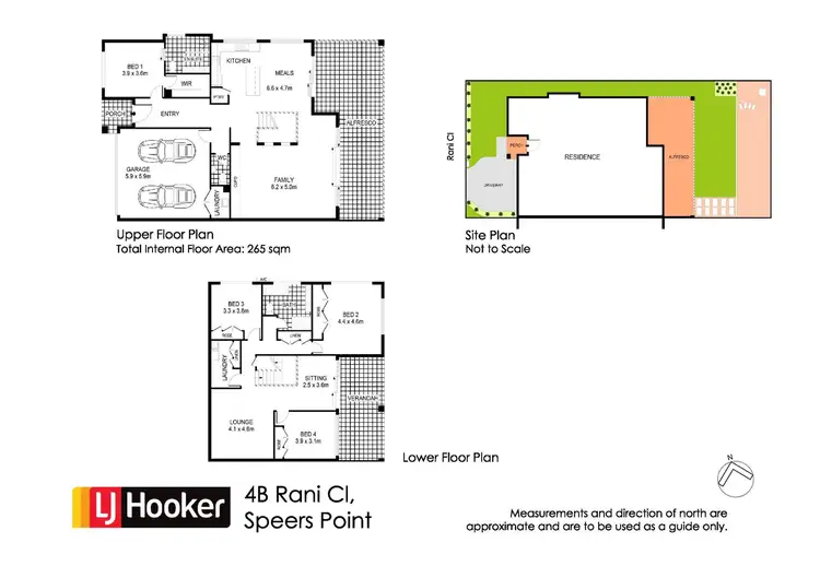 Floorplan of Homely semi-detached listing, 4b Rani Close, Speers Point NSW 2284