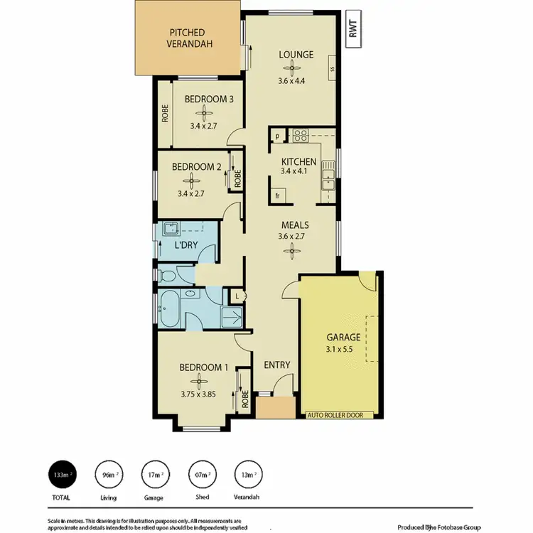 Floorplan of Homely house listing, 4 Treloar Avenue, Greenwith SA 5125