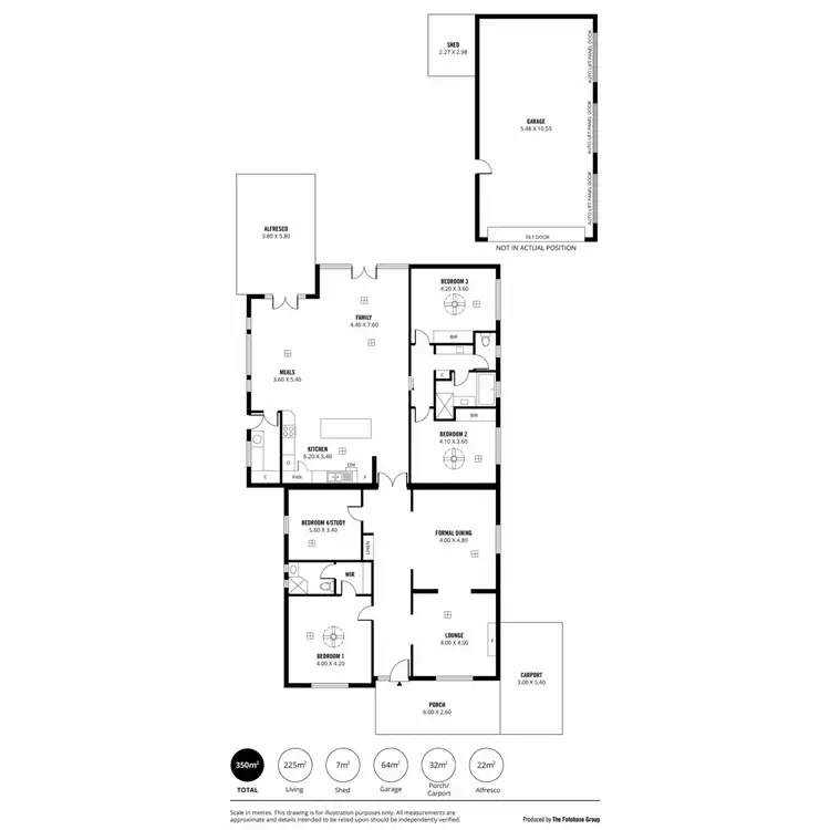Floorplan of Homely house listing, 53 Hill Avenue, Cumberland Park SA 5041