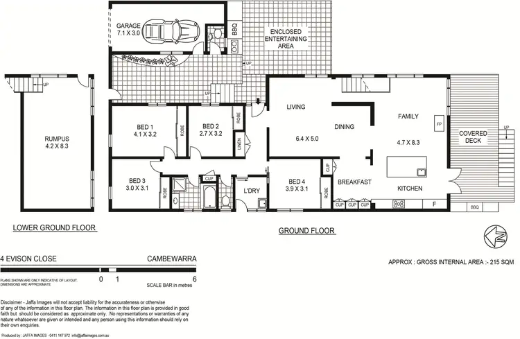 Floorplan of Homely house listing, 4 Evison Close, Cambewarra NSW 2540
