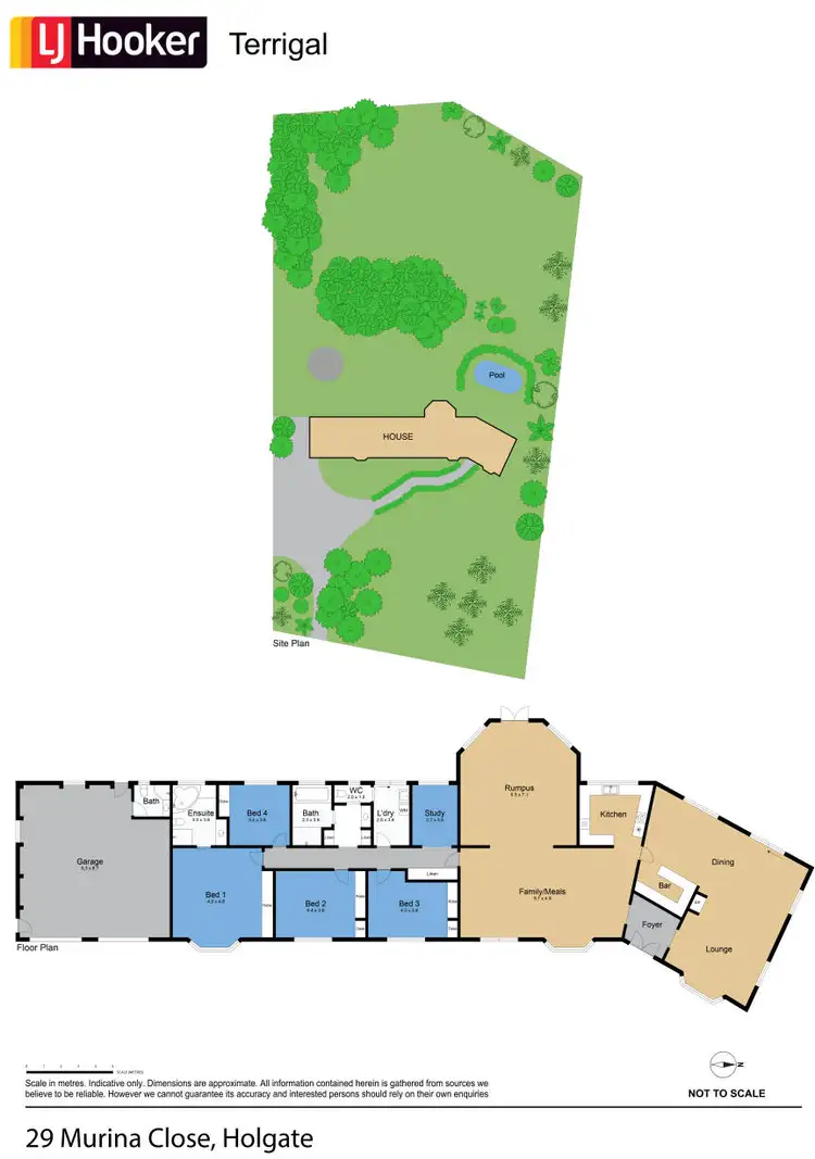Floorplan of Homely rural property listing, 29 Murina Close, Holgate NSW 2250