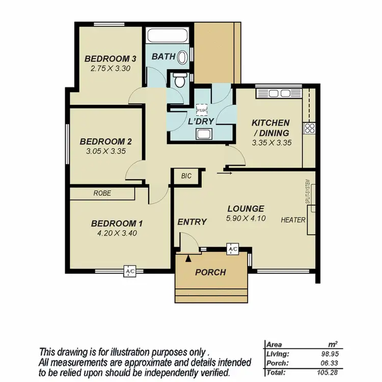Floorplan of Homely house listing, 4 Yarcowie Avenue, Ingle Farm SA 5098