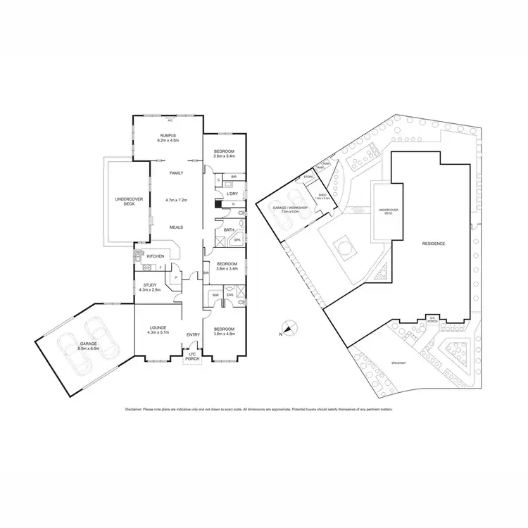 Floorplan of Homely house listing, 7 Hibiscus Crescent, Point Cook VIC 3030