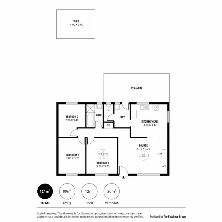 Floorplan of Homely house listing, 1135 Grand Junction Road, Hope Valley SA 5090