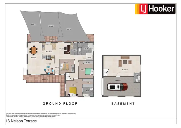 Floorplan of Homely house listing, 13 Nelson Terrace, Araluen NT 870