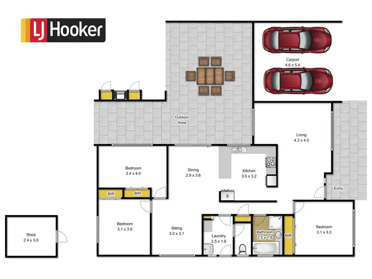 Floorplan of Homely house listing, 27 Gabo Way, Morwell VIC 3840