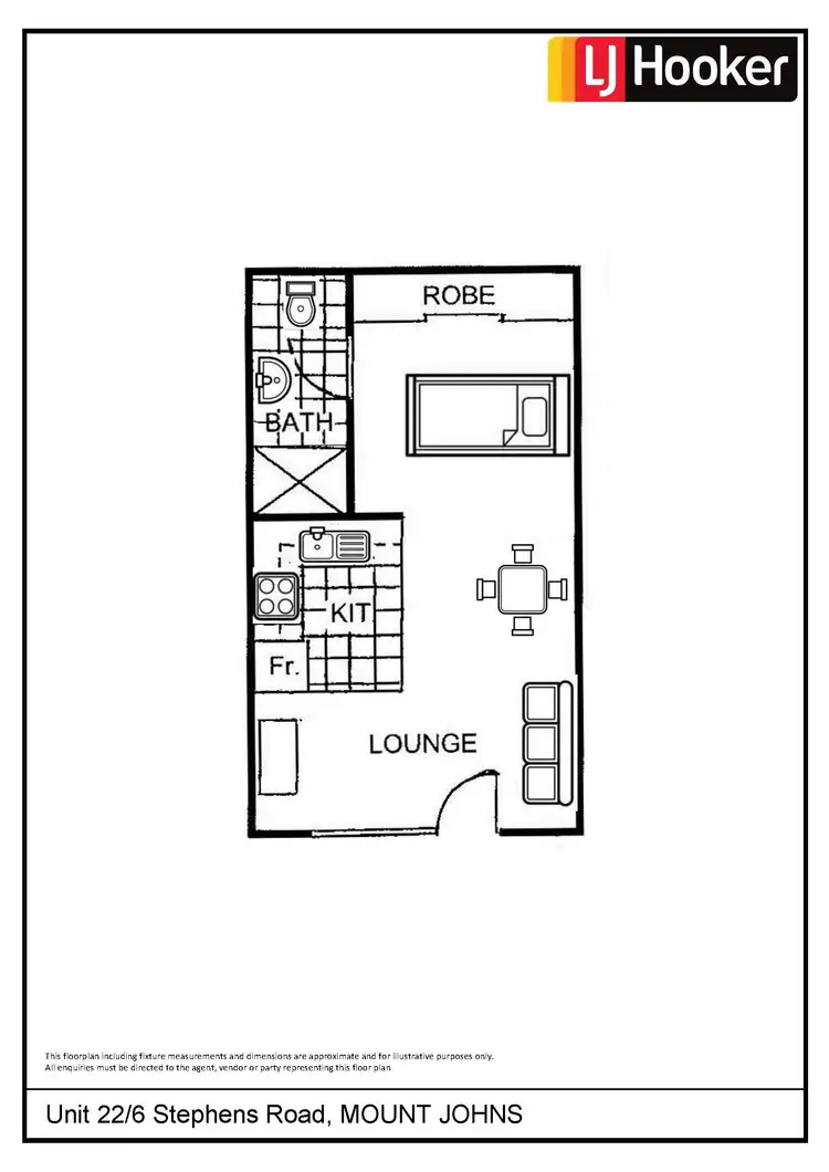 Floorplan of Homely unit listing, 22/6 Stephens Road, Desert Springs NT 870