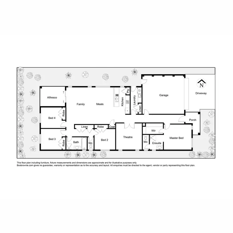 Floorplan of Homely house listing, 73 Middleton Drive, Point Cook VIC 3030