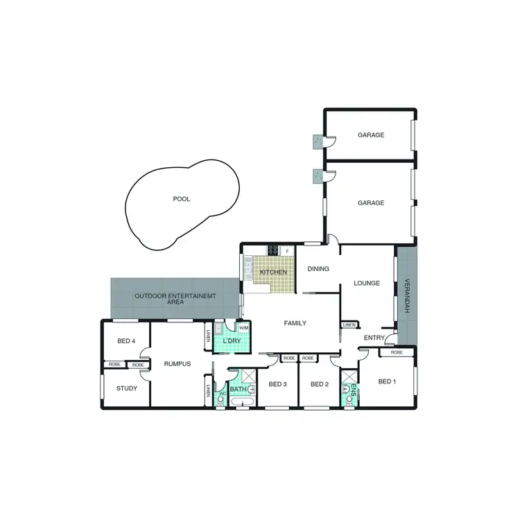 Floorplan of Homely house listing, 159 Lawrence Wackett Crescent, Theodore ACT 2905