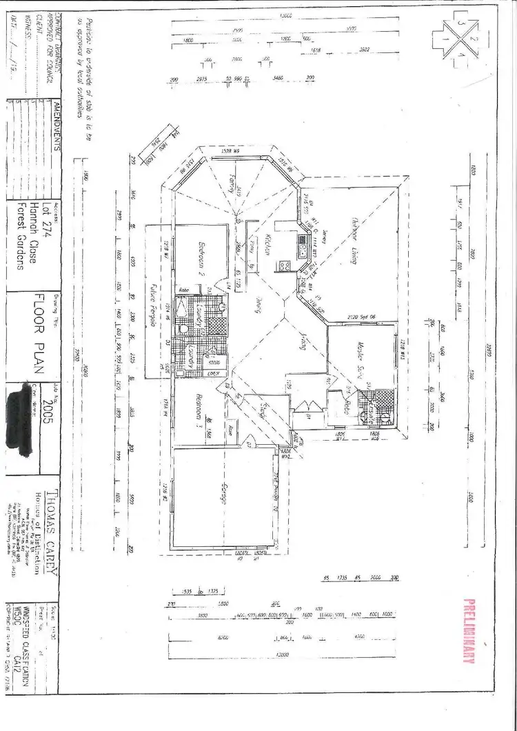 Floorplan of Homely house listing, 18 Hanah Close, Mount Sheridan QLD 4868