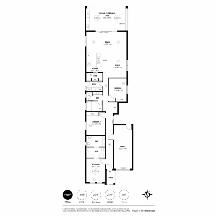 Floorplan of Homely house listing, 17a Ayredale Avenue, Clearview SA 5085