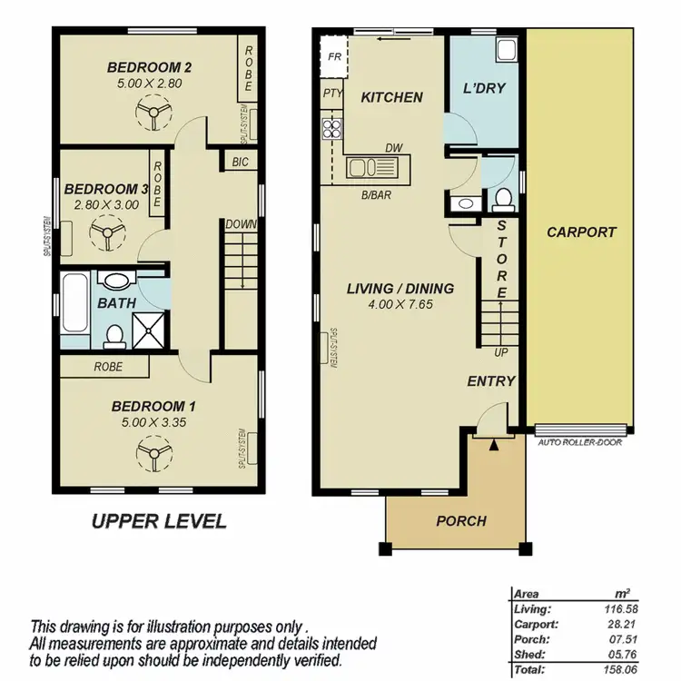 Floorplan of Homely house listing, 15 Roberts Street, Munno Para SA 5115
