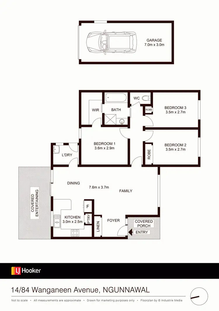 Floorplan of Homely house listing, 14/84 Wanganeen Avenue, Ngunnawal ACT 2913