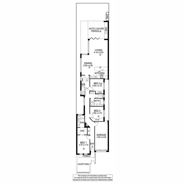 Floorplan of Homely house listing, 1B William Street, Glengowrie SA 5044