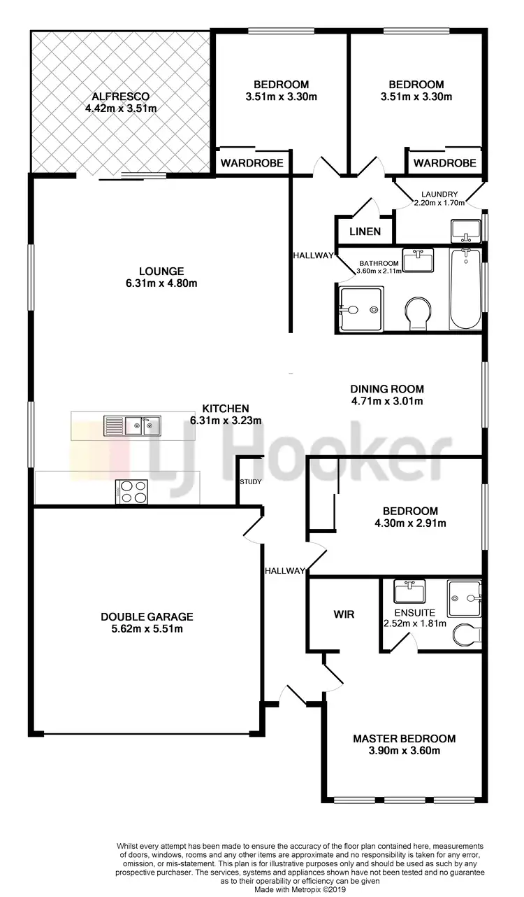 Floorplan of Homely house listing, 6 Malbec Street, Cliftleigh NSW 2321